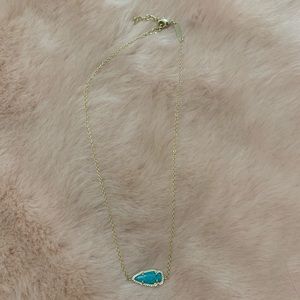 Turquoise Kendra Scott Arrowhead Necklace